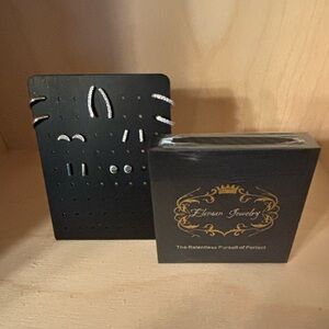 Elensan 925 Sterling Silver Stud Earrings 
Crystal Fashion Jewelry “7 Sets” 💎